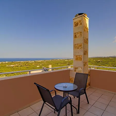 Theo With Sea View Villa Marathokefala